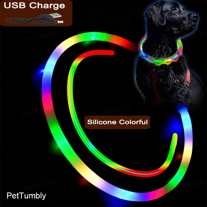 Tech Dog Accessories - Collar de carga Luminou para perro,