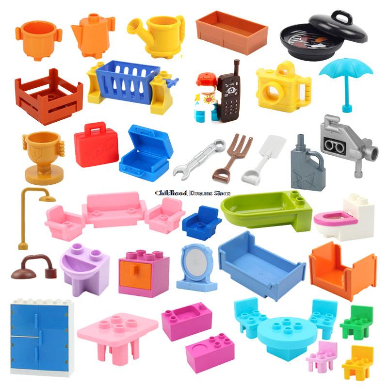 Tech House Accessories - Bloques de construcción grandes, modelo de