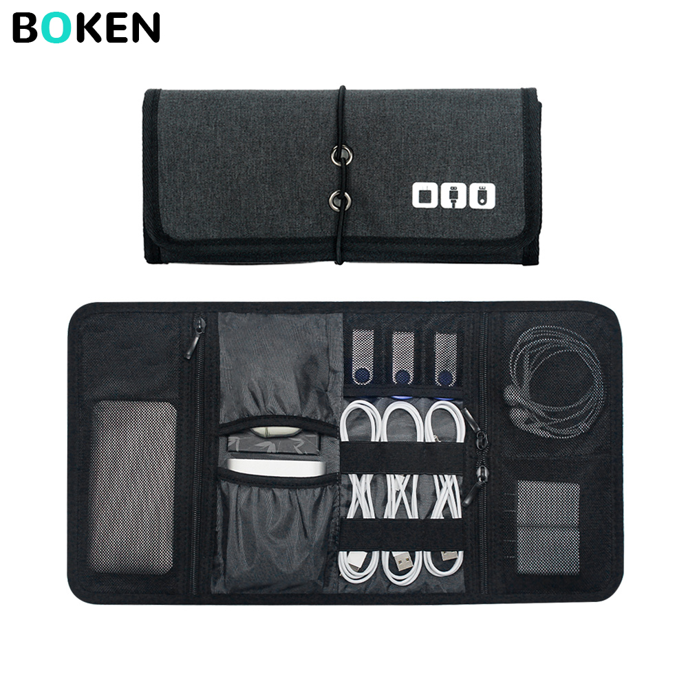 Tech Accessories Travel Organizer Pouch - Bolsa Organizadora de Cables, Estuche de