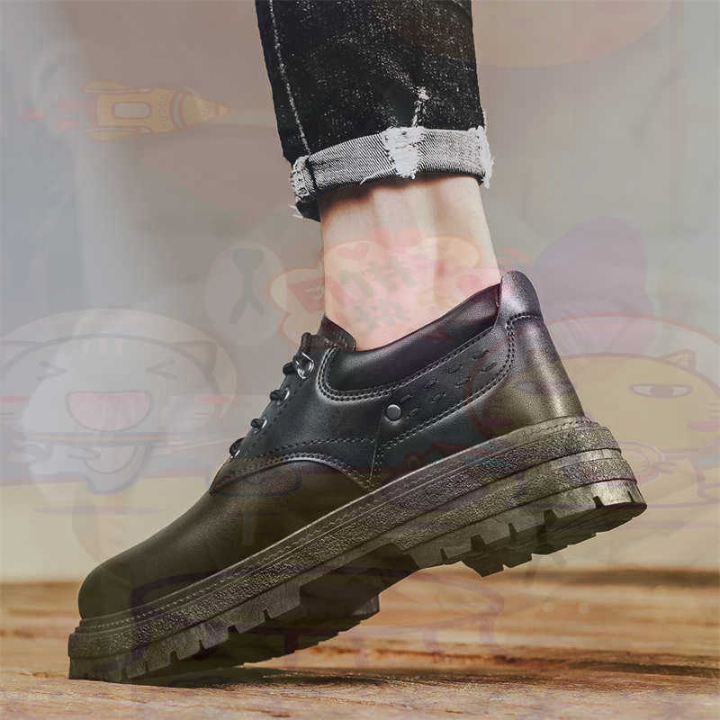 Tech Accessories Wholesale - Zapatillas deportivas de cuero Natural oscuro
