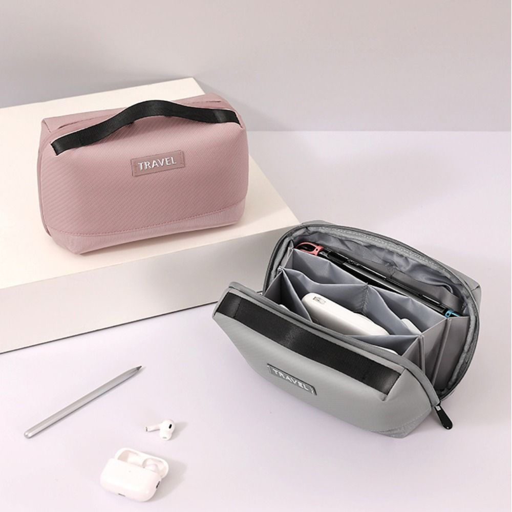 Tech Accessories Travel Organizer Pouch - Bolsa de almacenamiento impermeable para accesorios