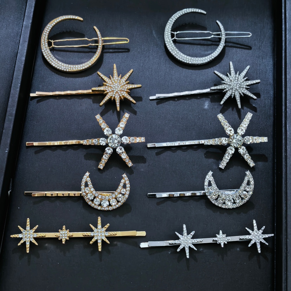 Tech Hair Accessories - Juego de 3/4 piezas de horquillas