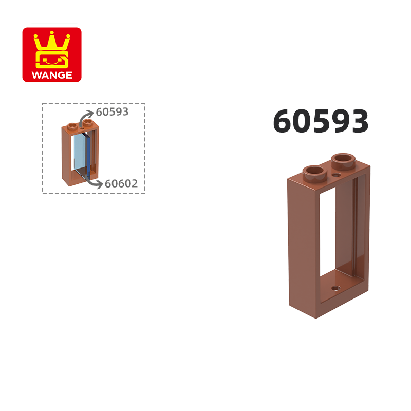 Tech House Accessories - Wange 60593 100g/73 Piezas 1X2X3 Bloques