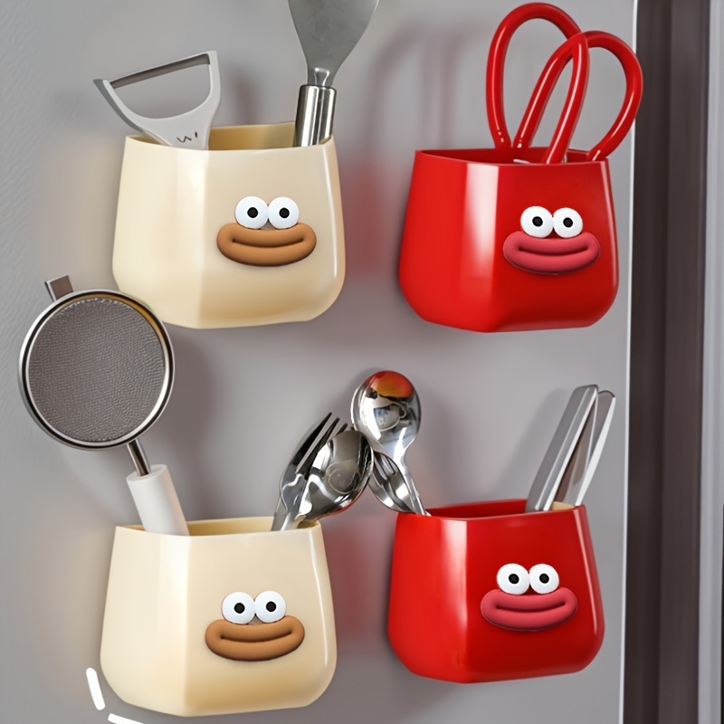 Pen Holder Magnetic - Portaplumas, absorción magnética, caja de almacenamiento,