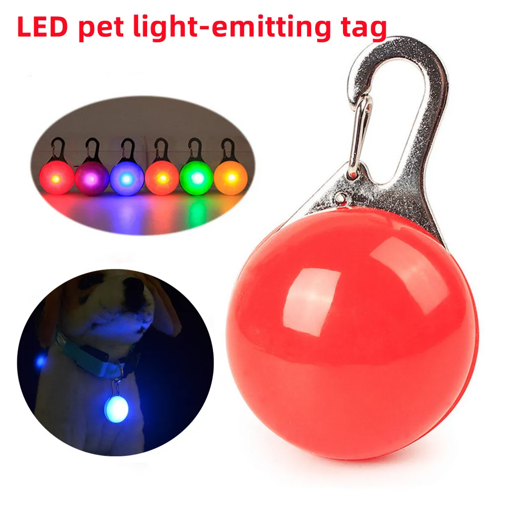 Tech Dog Accessories - Collar Luminoso LED para Perros, Colgante
