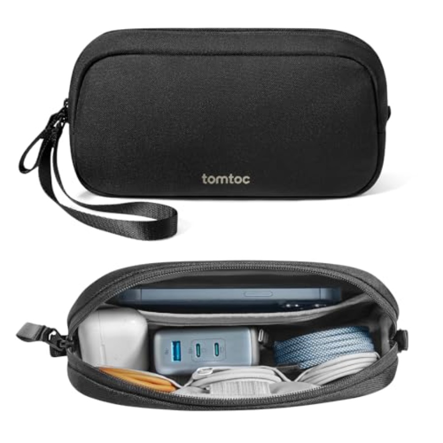 Tech Accessories Travel Organizer Pouch - Estuche Organizador de Electrónicos para Viaje,