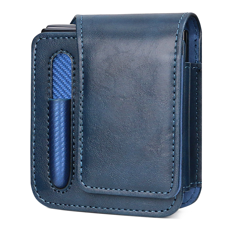 Pen Holder Magnetic - Riñonera con tapa de cuero PU