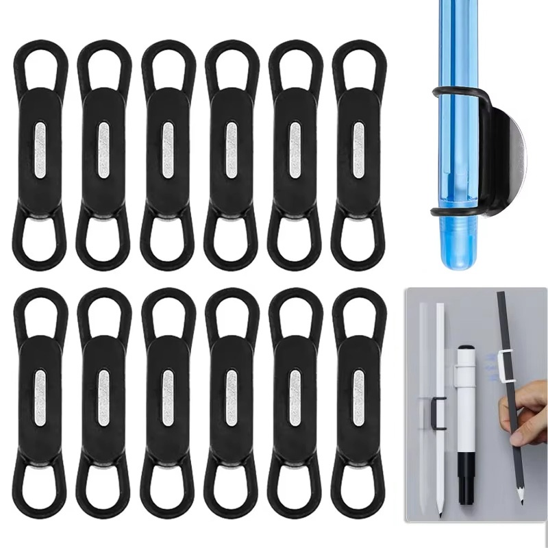 Pen Holder Magnetic - Soporte magnético para lápices, soporte ajustable