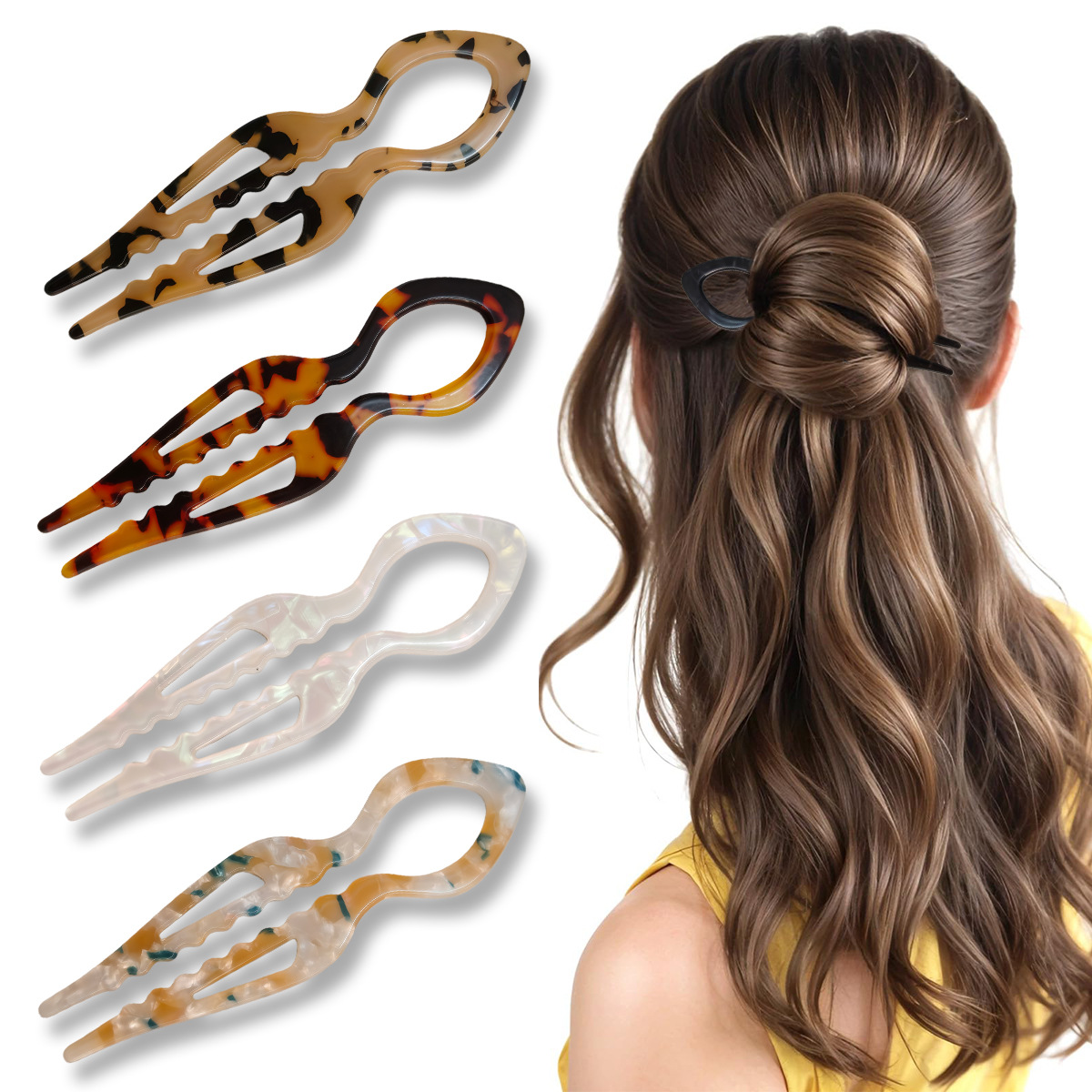 Palillos para el cabello en fo - Tech Hair Accessories reseña y precio