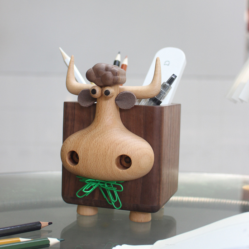 Lindo Portalápices de Madera c - Pen Holder Magnetic reseña y precio