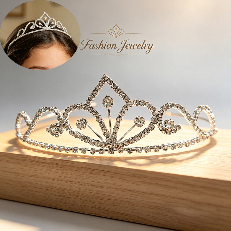 Corona nupcial de cristal de l - Tech Hair Accessories reseña y precio