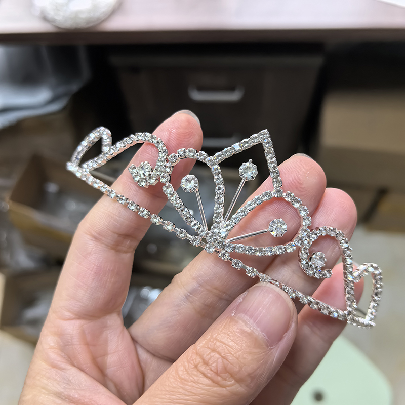 Corona nupcial de cristal de l - Tech Hair Accessories reseña y precio