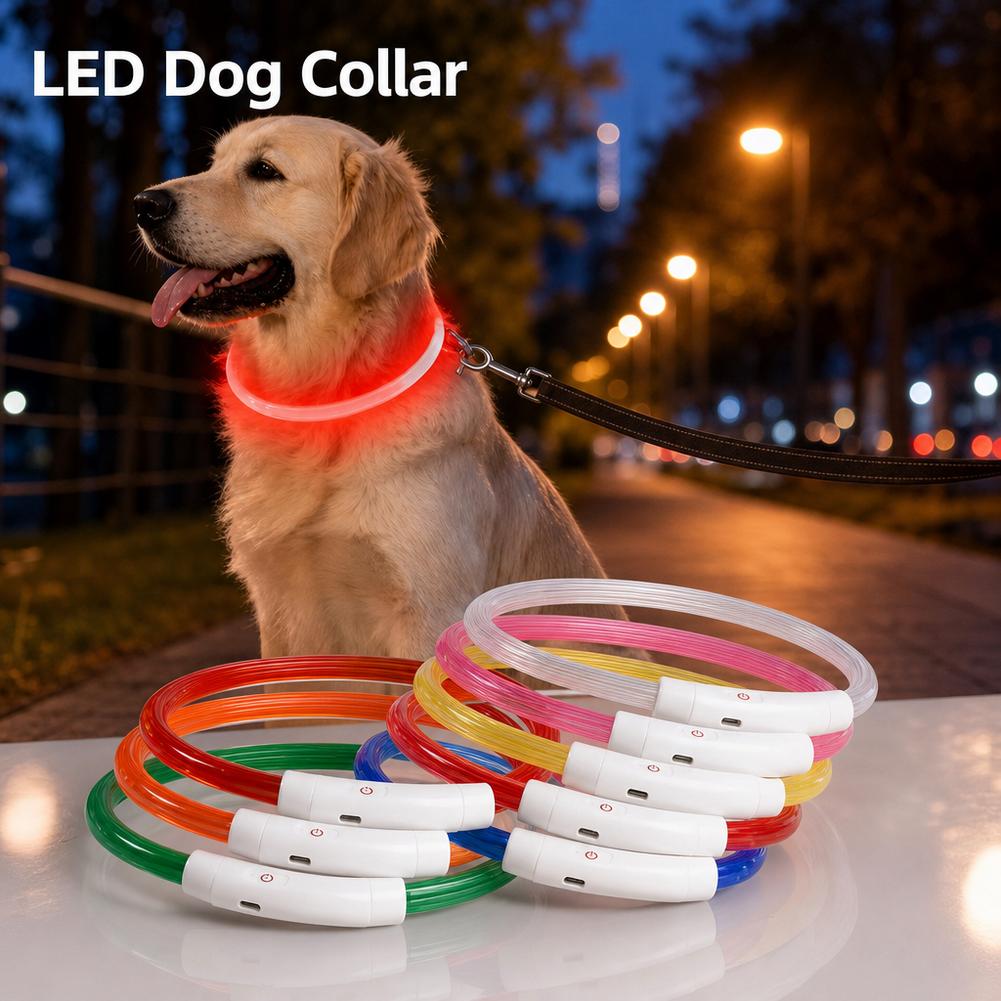 Collar Luminoso para Perro, Co - Tech Dog Accessories reseña y precio