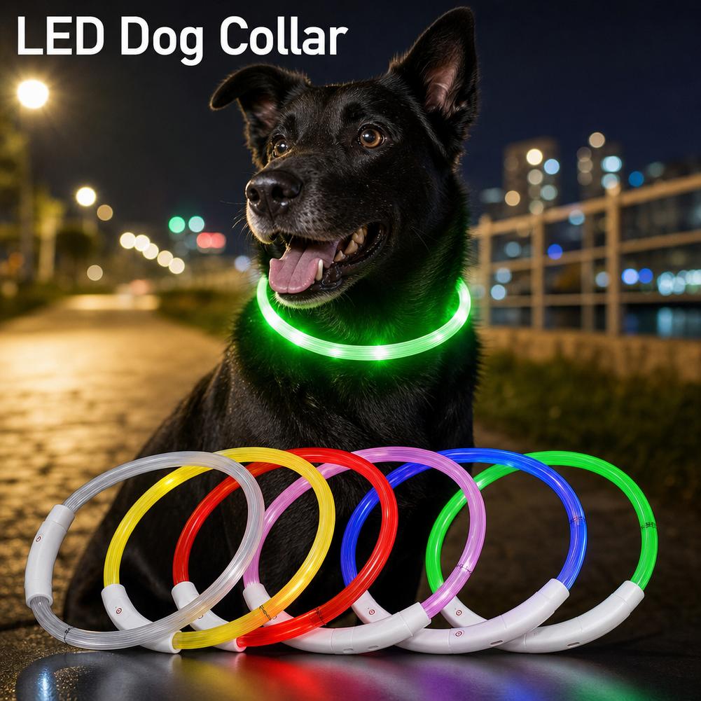 Collar Luminoso para Perro, Co - Tech Dog Accessories reseña y precio