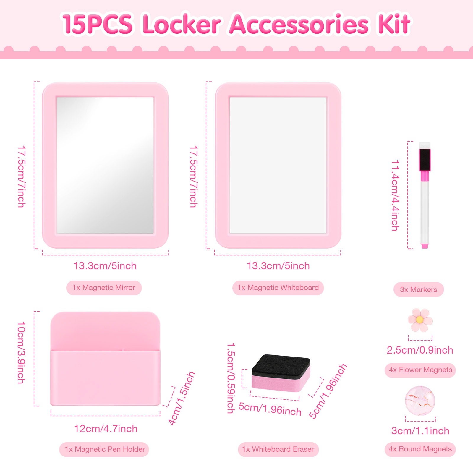 Kit de 15 Accesorios para Casi - Pen Holder Magnetic reseña y precio