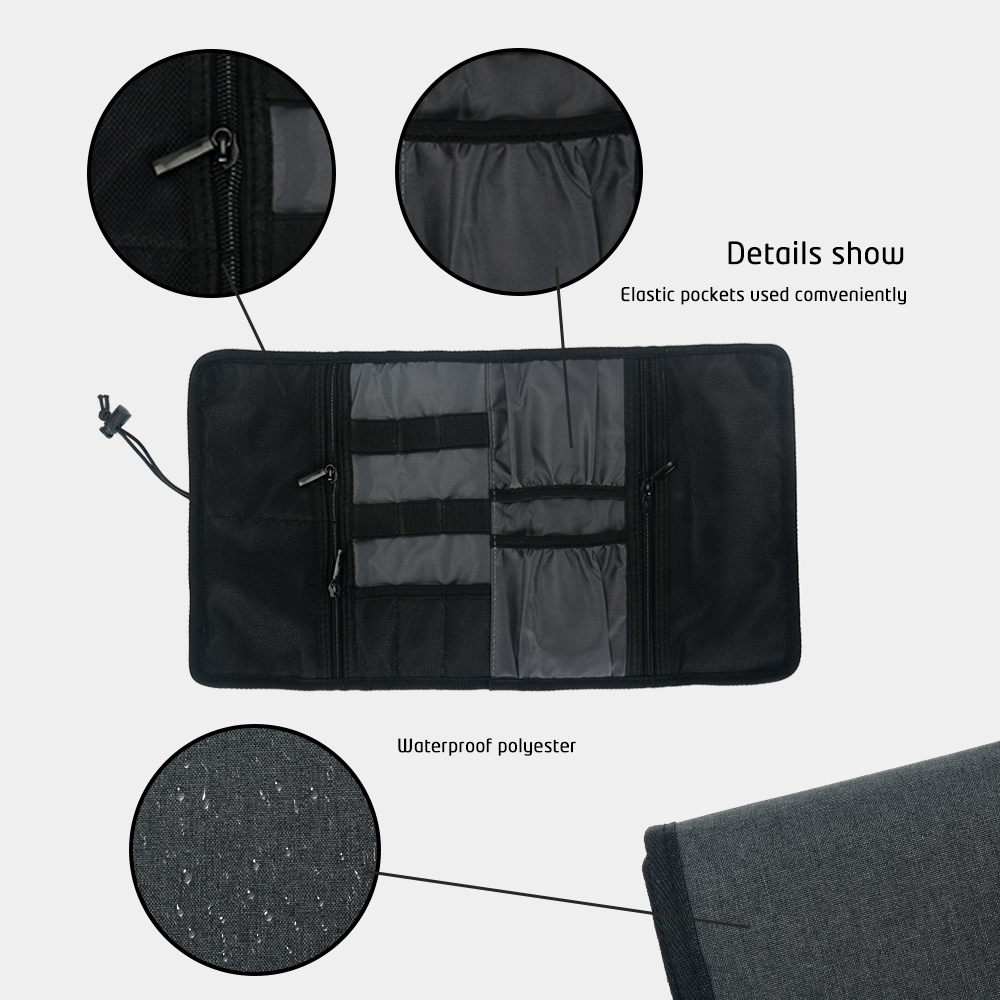 Bolsa organizadora electrónica - Tech Accessories Travel Organizer Pouch reseña y precio
