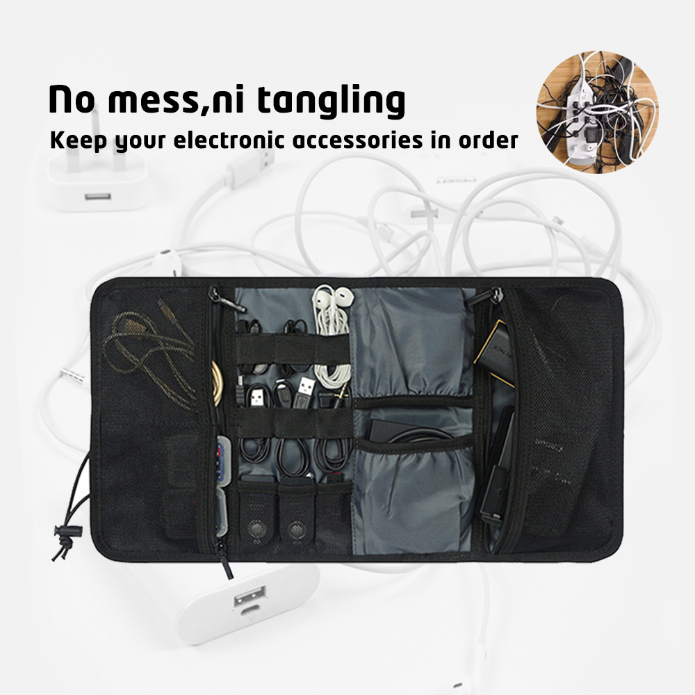 Bolsa organizadora electrónica - Tech Accessories Travel Organizer Pouch reseña y precio