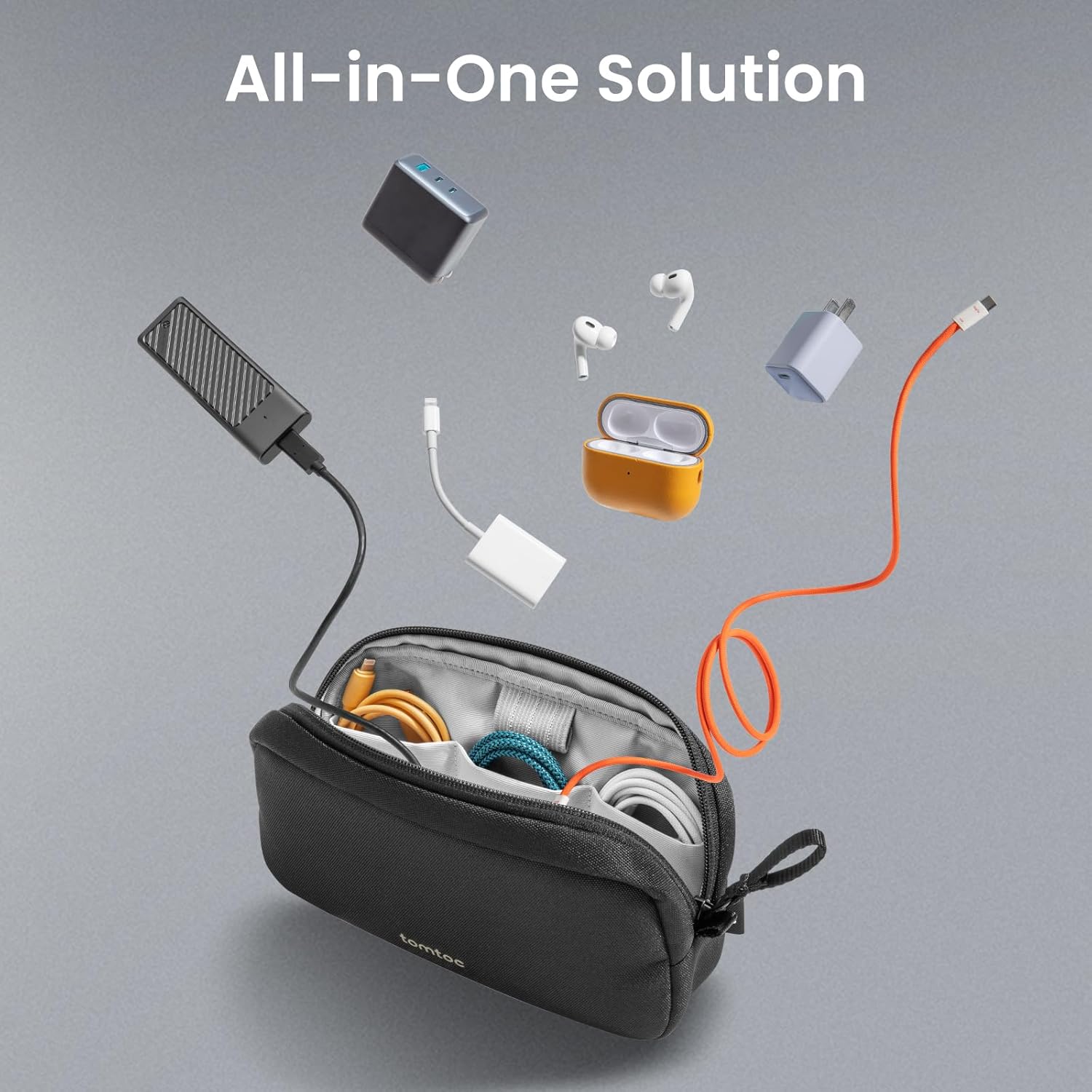 Estuche Organizador de Electró - Tech Accessories Travel Organizer Pouch reseña y precio