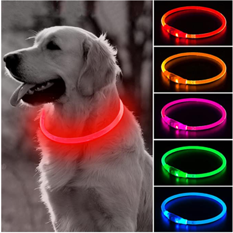 Collar de perro con luz Led, c - Tech Dog Accessories reseña y precio