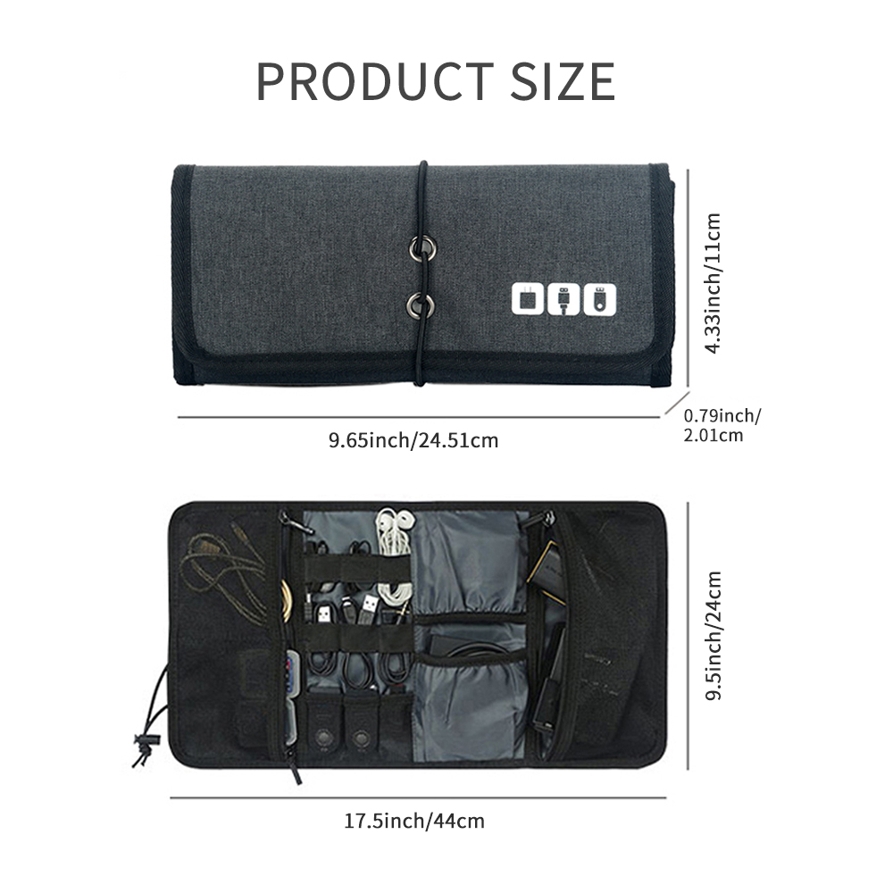 Bolsa de almacenamiento de cab - Tech Accessories Travel Organizer Pouch reseña y precio