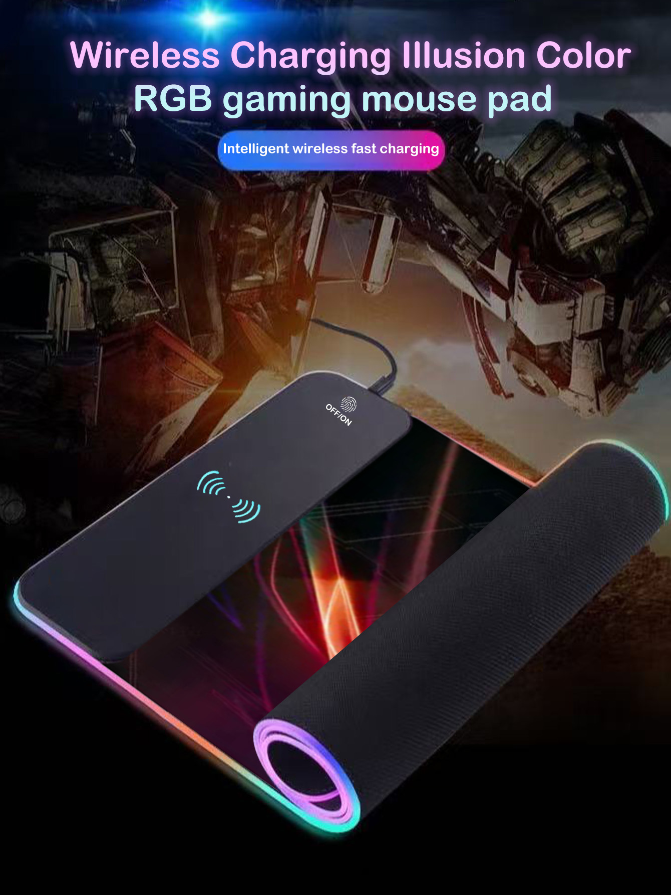 Alfombrilla de Ratón Multifunc - Mouse Charging Pad reseña y precio
