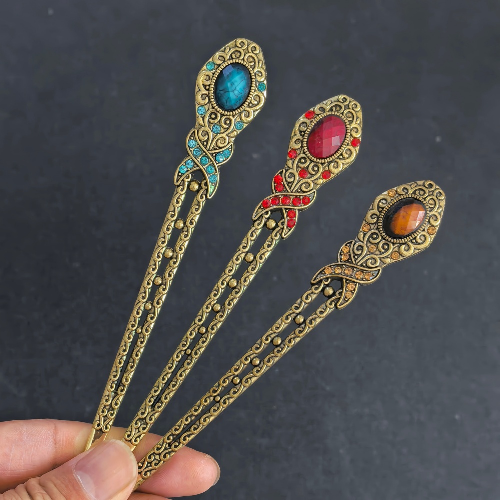 Palillos de Pelo Metálicos Vin - Tech Hair Accessories reseña y precio
