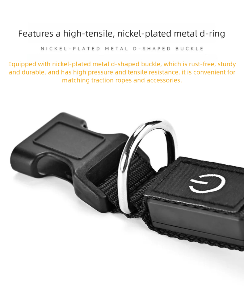 Collar LED para Perro, Recarga - Tech Dog Accessories reseña y precio