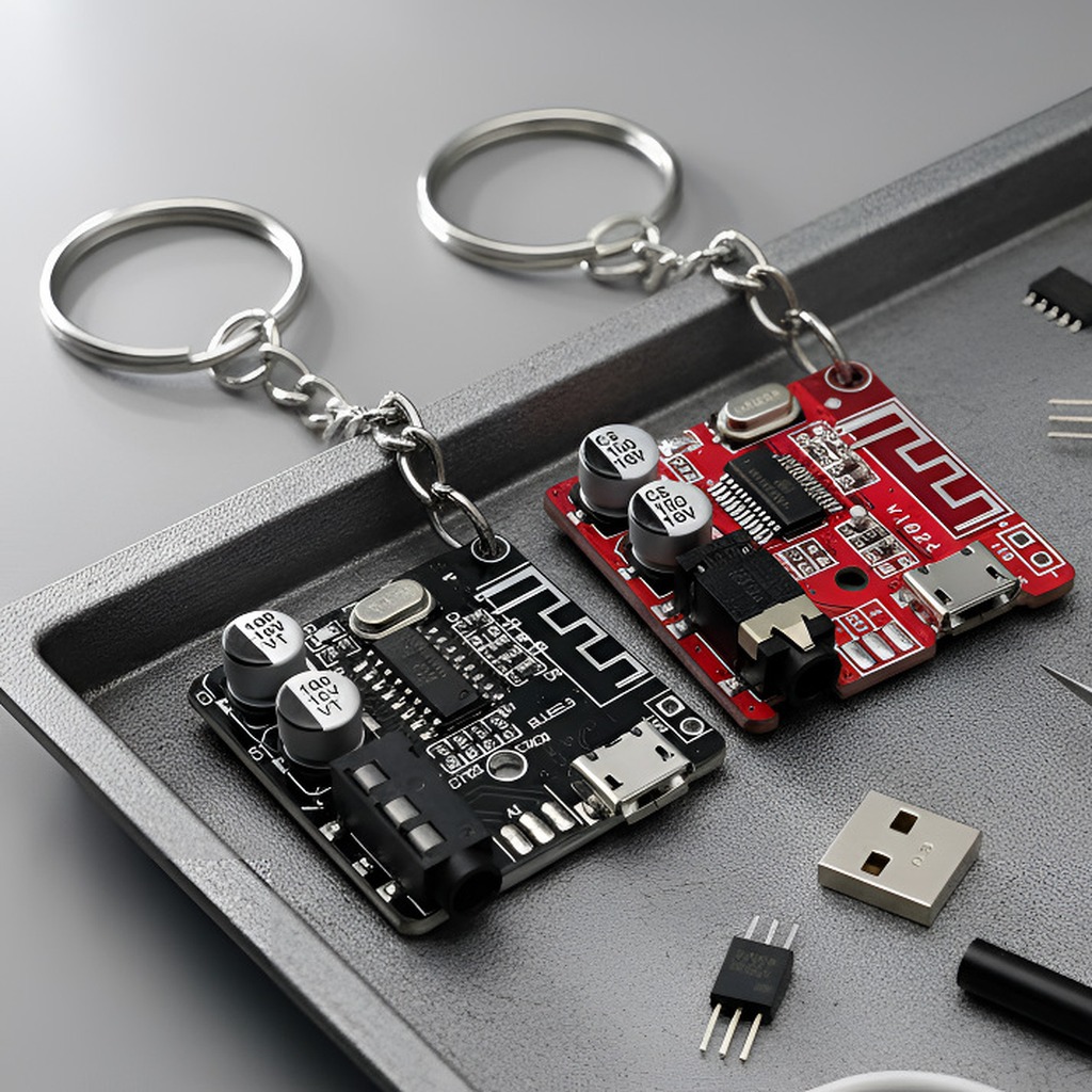 Llavero de Placa de Circuito E - Tech Accessories Wholesale reseña y precio