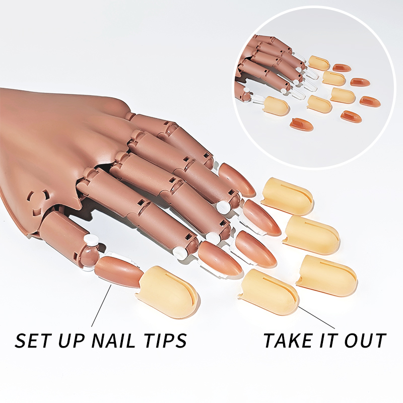 Práctica falsa de uñas, piezas - Vet Tech Accessories reseña y precio