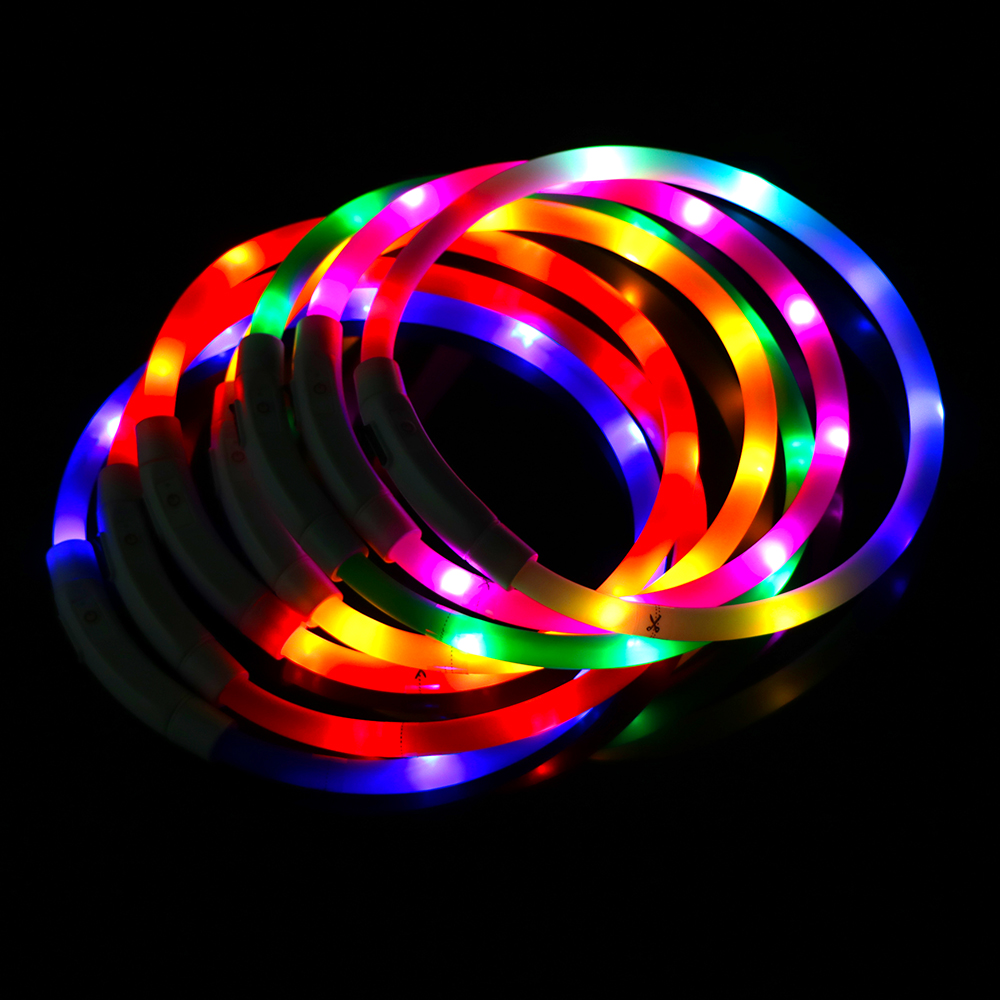 Collar Led Usb para prevención - Tech Dog Accessories reseña y precio