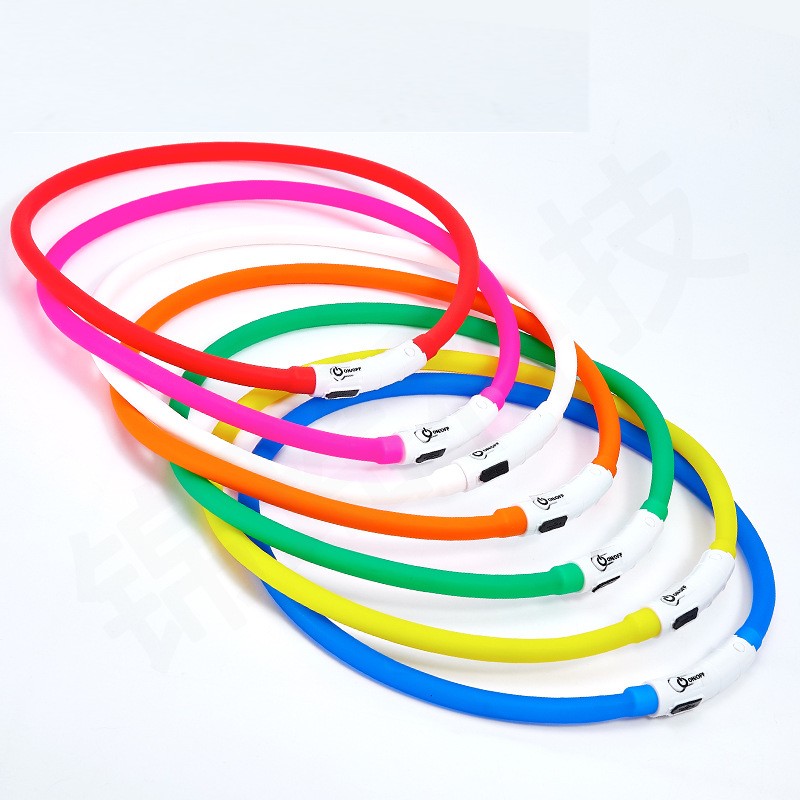 Collar LED de silicona para pe - Tech Dog Accessories reseña y precio