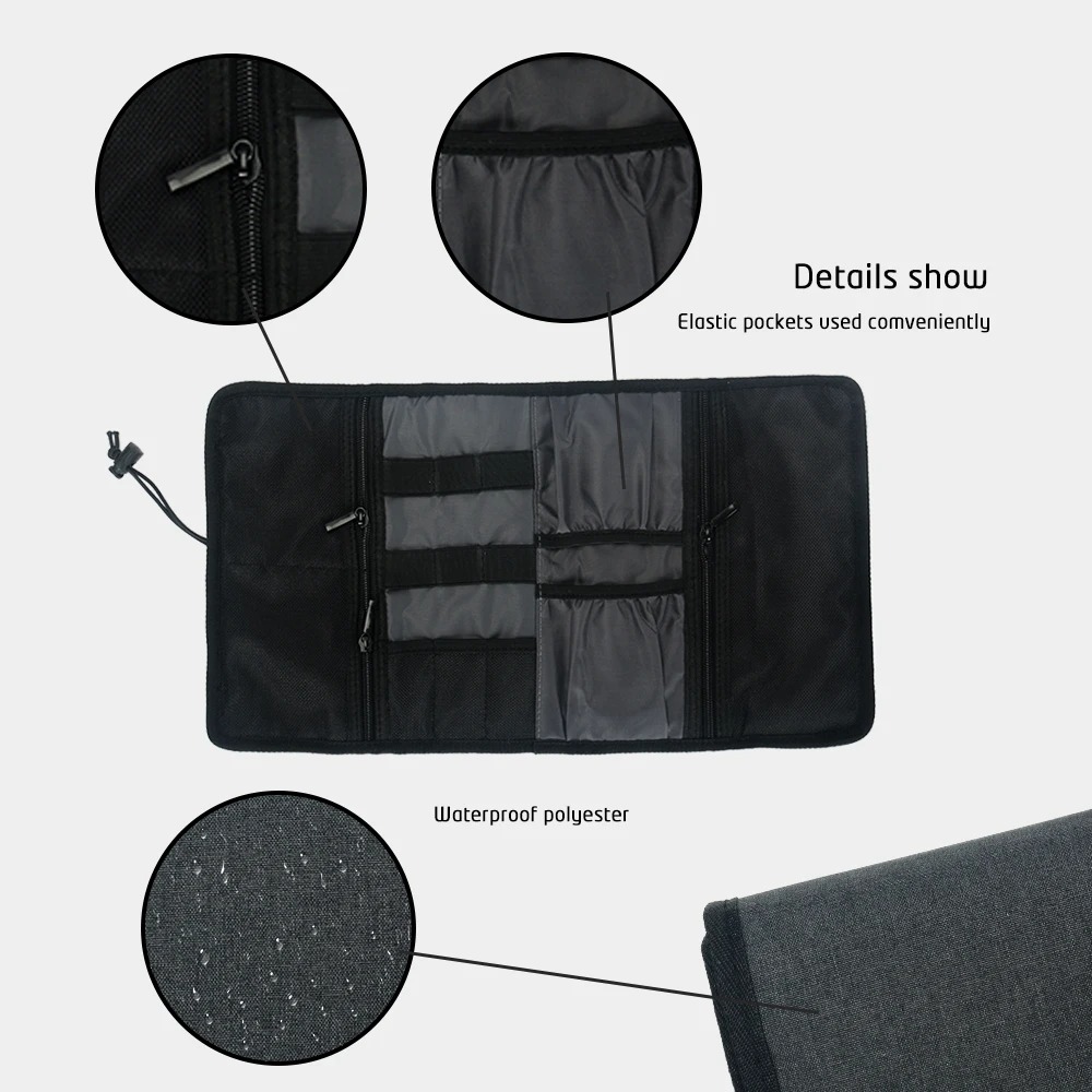 Bolsa organizadora electrónica - Tech Accessories Travel Organizer Pouch reseña y precio