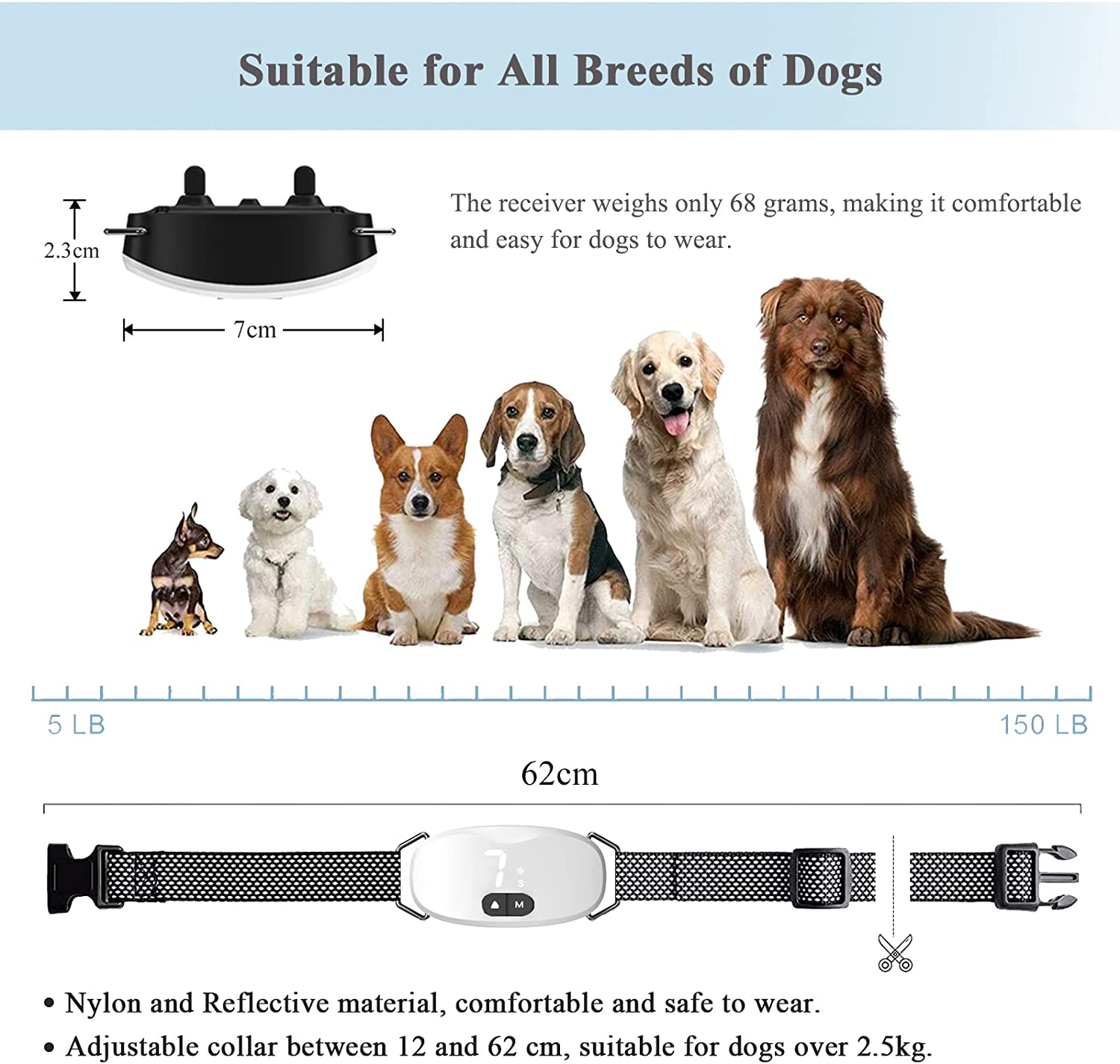Collar antiladridos para perro - Tech Dog Accessories reseña y precio